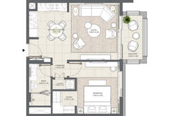 1 bedroom apartment